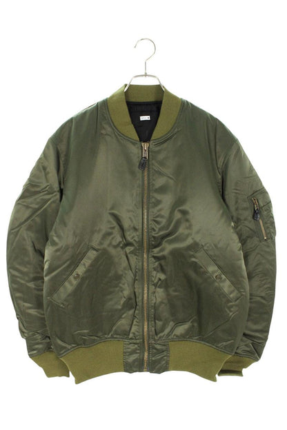 SEQUEL 24AW Check Panel MA-1 Blouson Green Size L