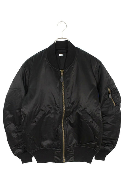 SEQUEL 24AW Check Panel MA-1 Blouson Black Size L