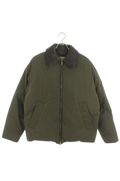 BOTTEGA VENETA Tech Nylon Puffer Blouson Green Size S