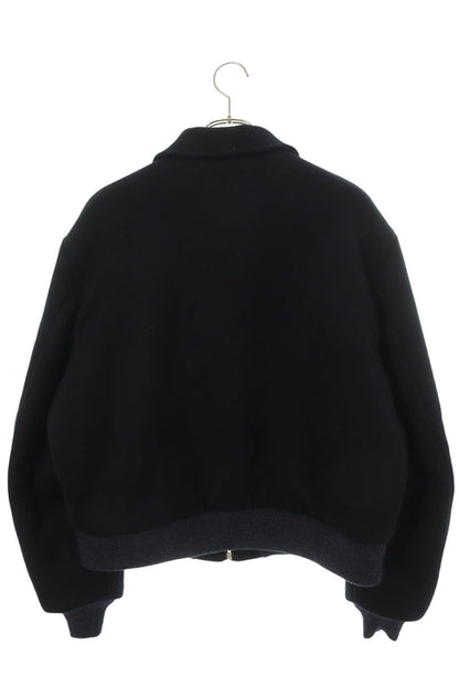 Taiga Takahashi Zip-Up Wool Sports Jacket Black Size XS