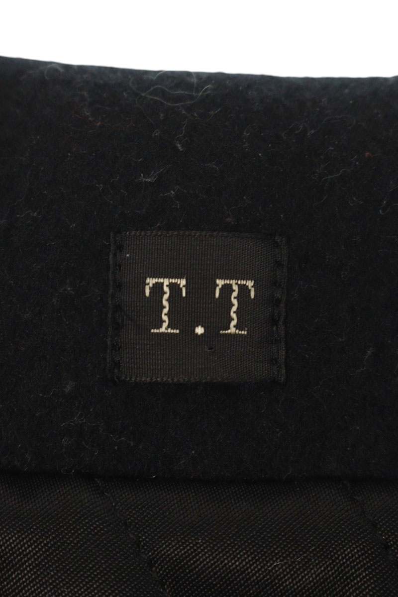Taiga Takahashi Zip-Up Wool Sports Jacket Black Size XS
