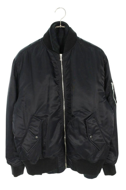 uniform experiment Black Green Reversible MA-1 Jacket Size L