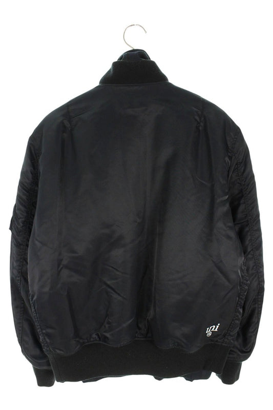 uniform experiment Black Green Reversible MA-1 Jacket Size L