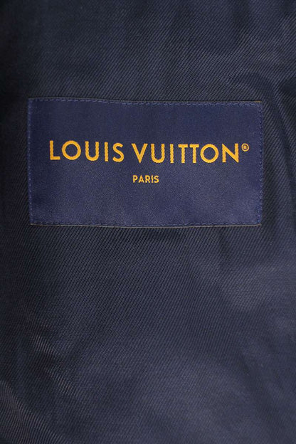 LOUISVUITTON Patchwork Denim Bomber Jacket Size L