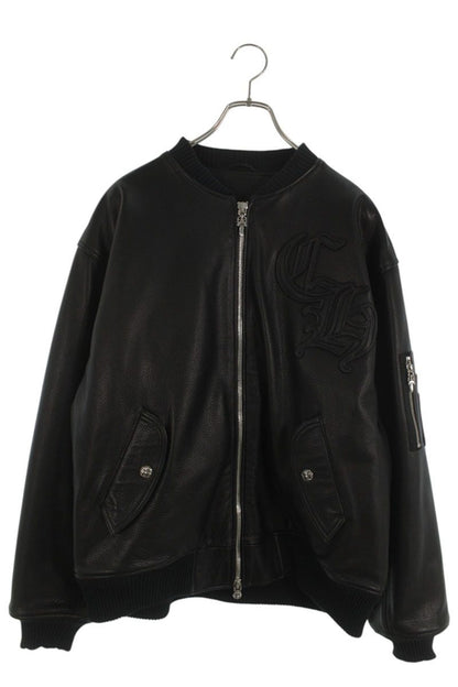 Chrome Hearts ON TARGET CH Logo Patch Bomber Jacket Size L