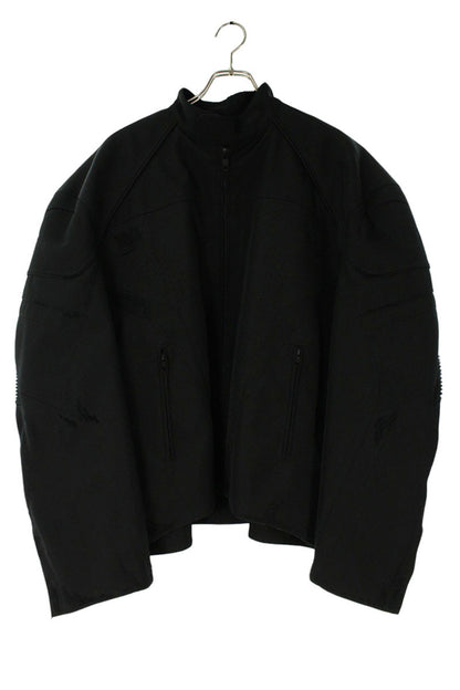 Balenciaga Distressed Jacket Black Size M