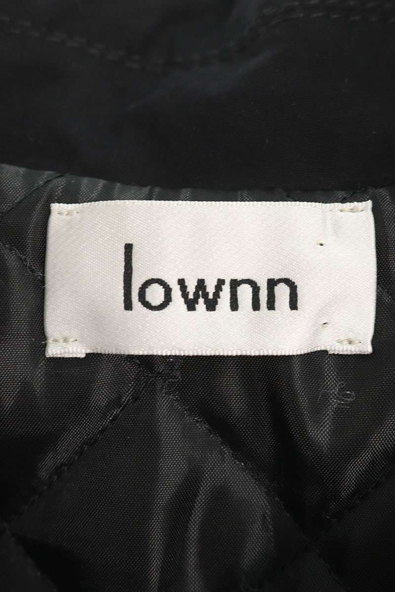 LOWNN Quilted Lining Jacket Black Size S