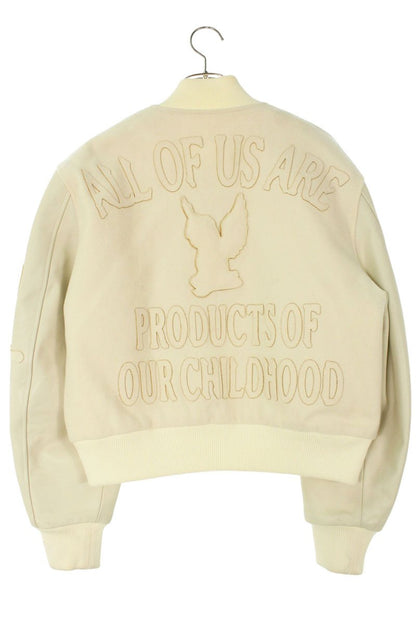 MASU Varsity Jacket White Size S
