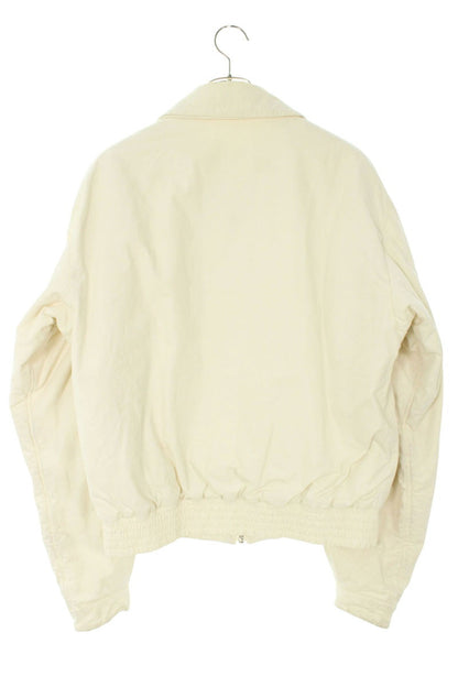 Fujimoto 23AW Cotton Silk Bomber Jacket White Size L