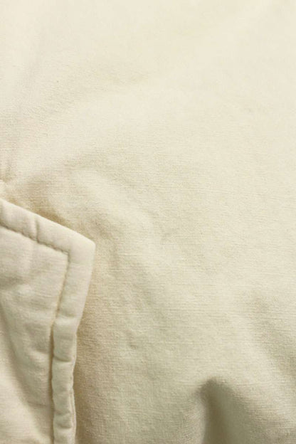 Fujimoto 23AW Cotton Silk Bomber Jacket White Size L