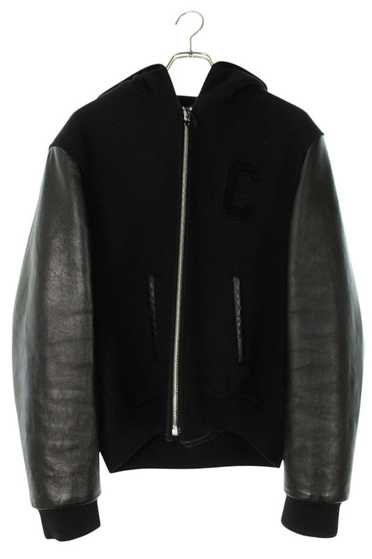 CELINE Double Face Wool Teddy Jacket Black Size L
