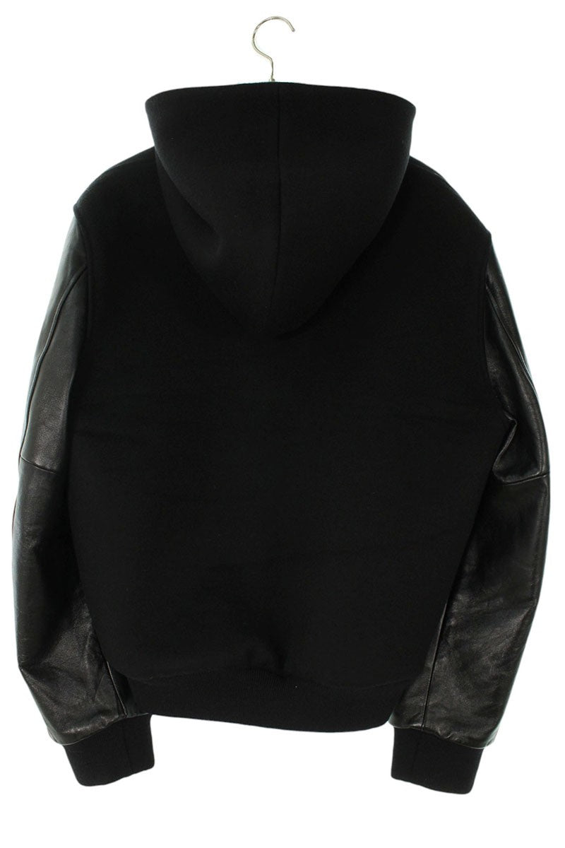 CELINE Double Face Wool Teddy Jacket Black Size L