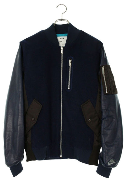 NIKE WHITE SPACE DESTROYER Varsity Jacket Multi Size S