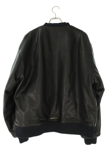 Chrome Hearts ON TARGET CH Leather Bomber Jacket Size L