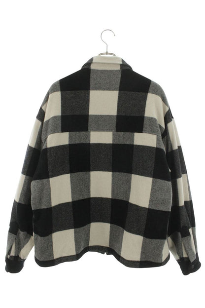COOTIE 23AW Buffalo Check Wool CPO Jacket Multi Size XL