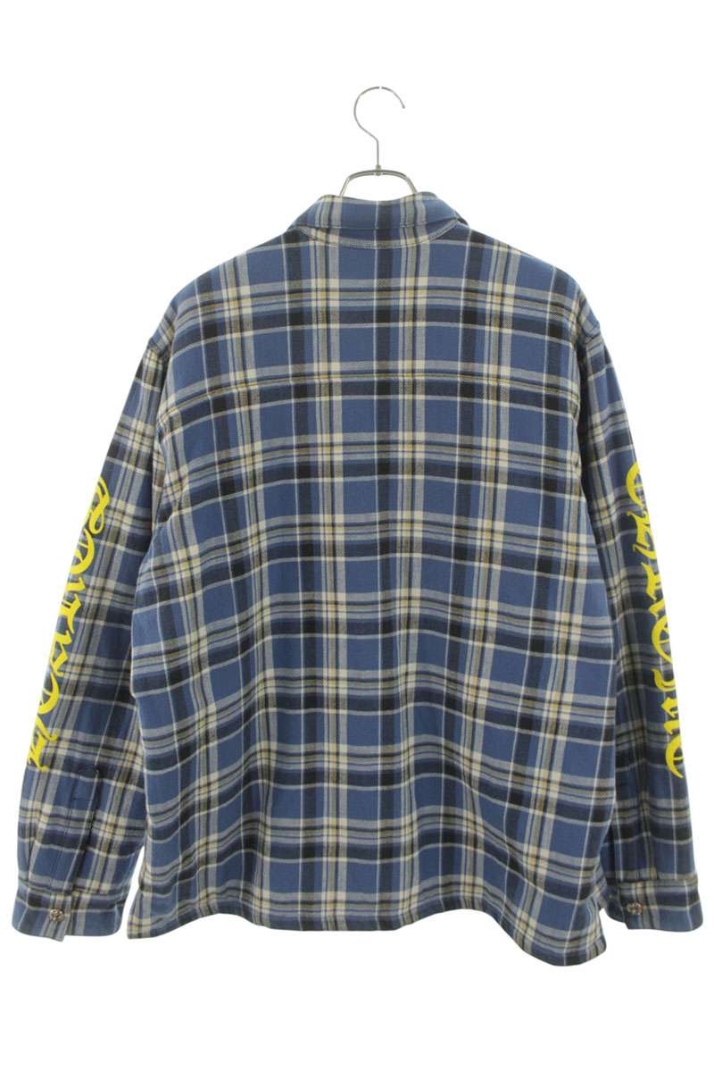 Chrome Hearts WORKN JNKYD PLD Check Shirt Blouson Size XL