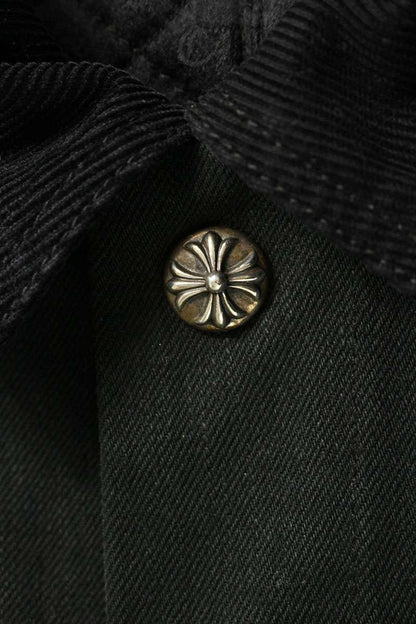 Chrome Hearts SOAP ON A ROPE Leather Denim Jacket Size S
