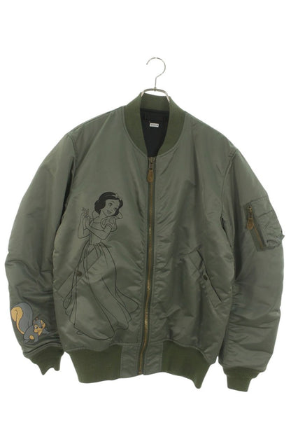 SEQUEL 24AW SNOW WHITE MA-1 Jacket Khaki Size L