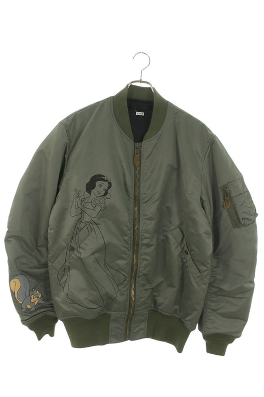 SEQUEL 24AW SNOW WHITE MA-1 Jacket Khaki Size L