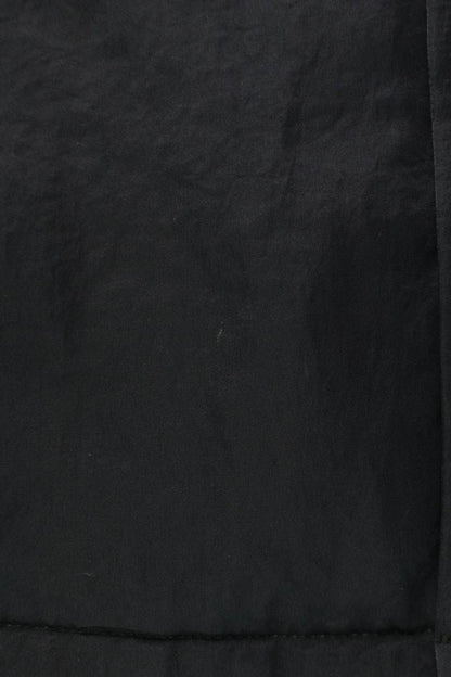 COOTIE Error Fit Padded Coach Jacket Black Nylon Size L