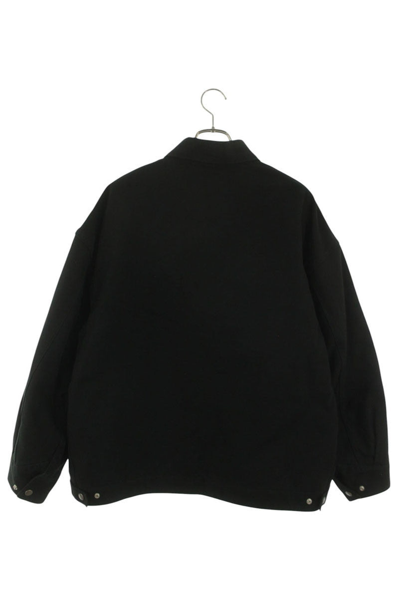COOTIE 23AW Cotton OX Zip-Up Work Jacket Black Size M