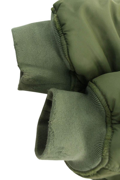 BALENCIAGA Off-Shoulder Bomber Blouson Size S