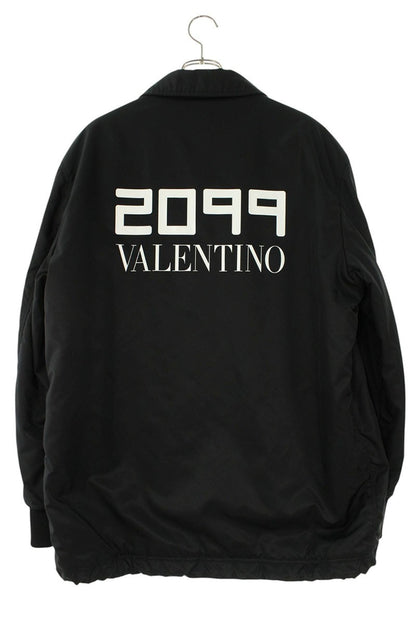 Valentino Fur Logo Blouson Black Size XL
