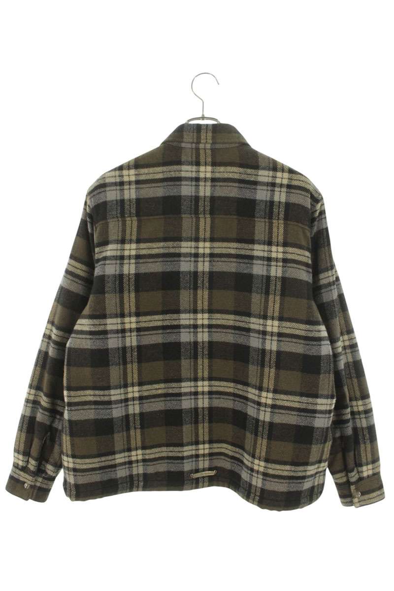 Chrome Hearts Check Boa Lined Cross Button Jacket Size M