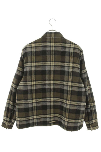 Chrome Hearts Check Boa Lined Cross Button Jacket Size M