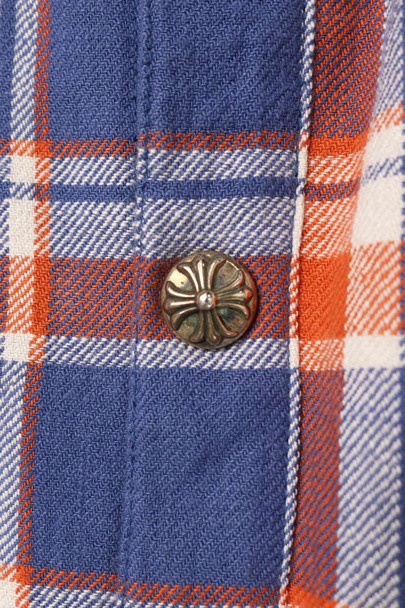 Chrome Hearts WORKN JNKYD PLD Floral Print Shirt Size M