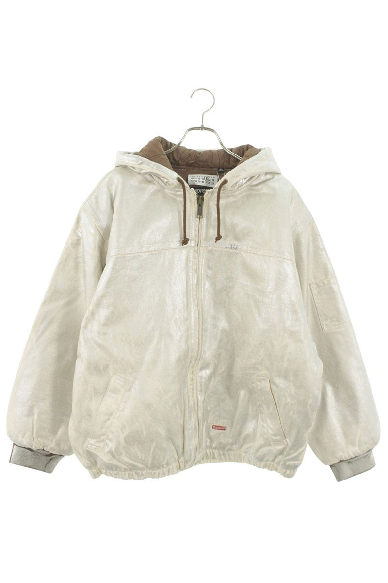 SUPREME x MM6 24SS Foil Hooded Work Jacket Multi Size L