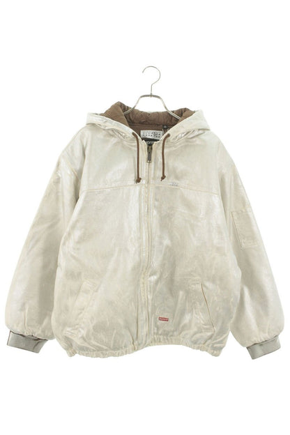 SUPREME x MM6 24SS Foil Hooded Work Jacket Multi Size L