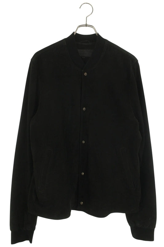 Chrome Hearts FLURIES Suede Lthr Cross Ball Button Size XL