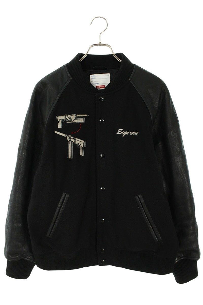 Supreme 22SS Aeon Flux Varsity Jacket Blouson Black Size M