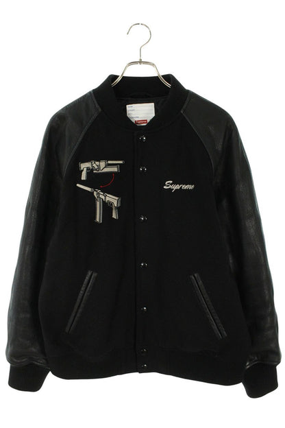 Supreme 22SS Aeon Flux Varsity Jacket Blouson Black Size M