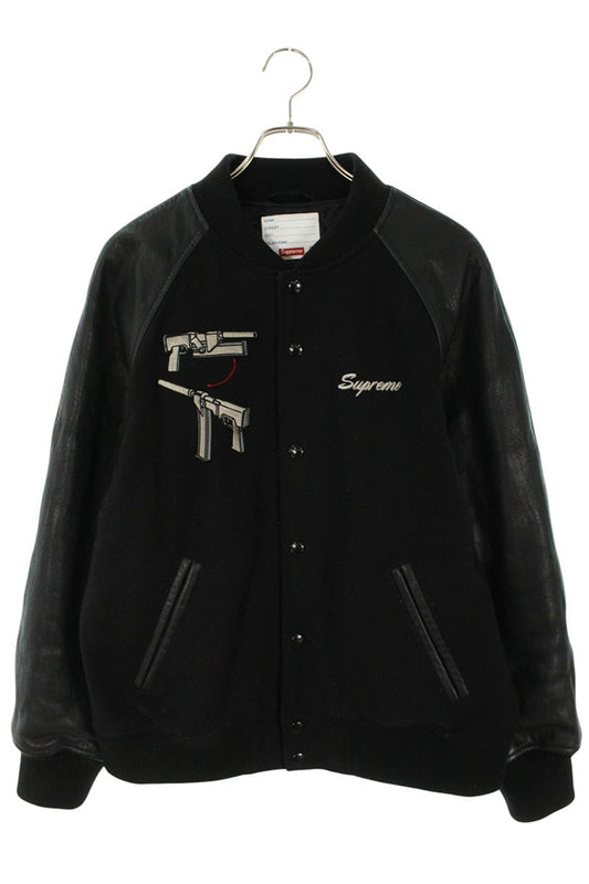 Supreme 22SS Aeon Flux Varsity Jacket Blouson Black Size M