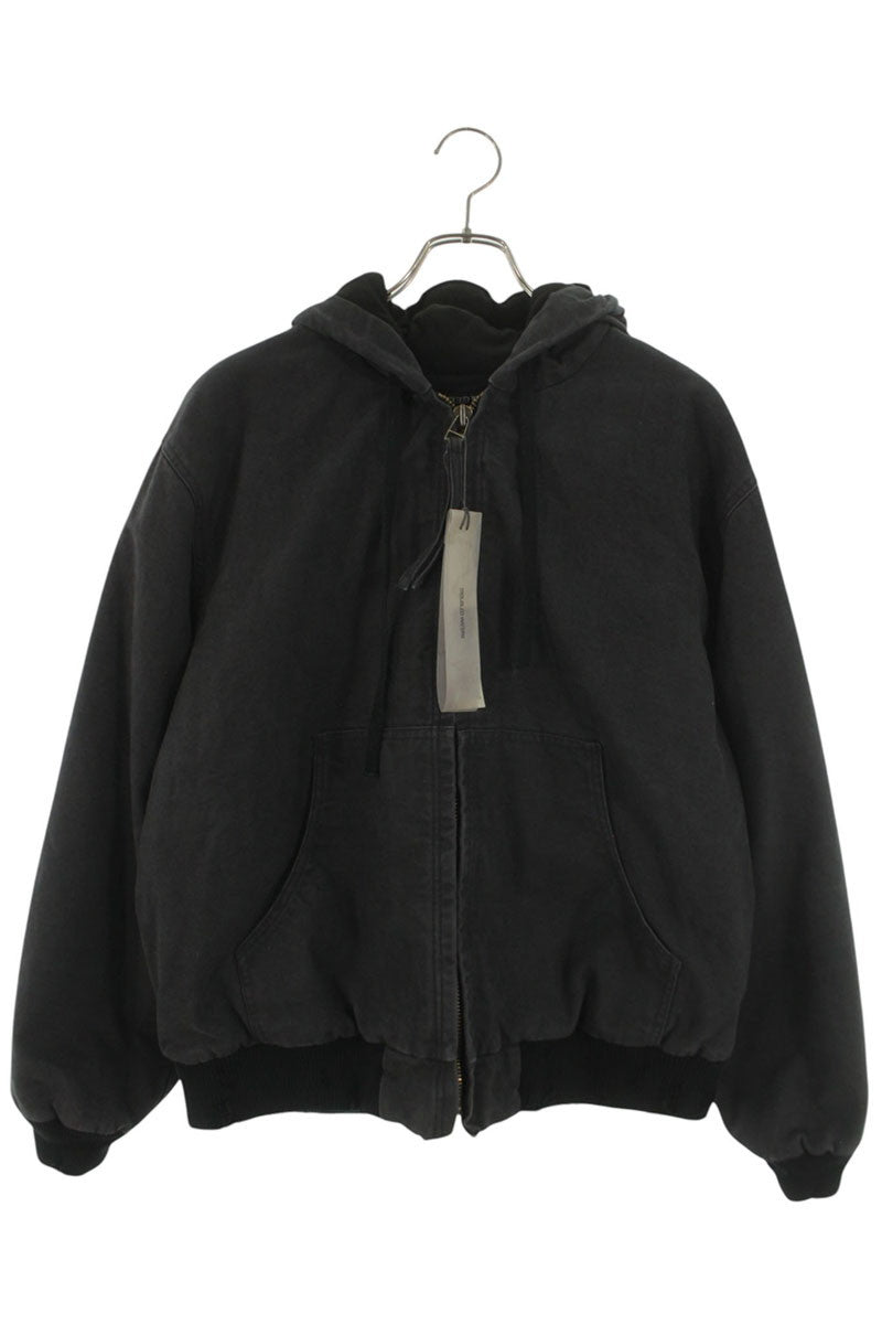 Troubled Waters Distressed Hooded Gas Mask Jacket Size S