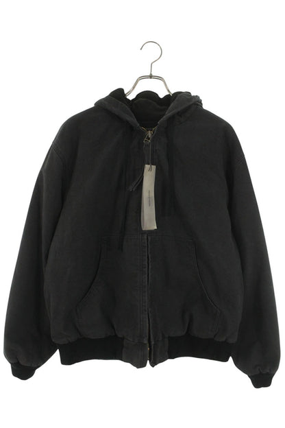 Troubled Waters Distressed Hooded Gas Mask Jacket Size S
