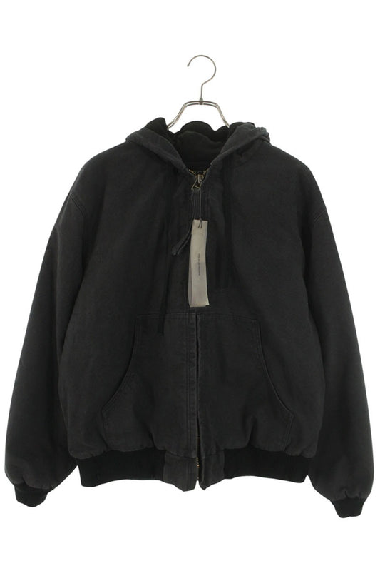 Troubled Waters Distressed Hooded Gas Mask Jacket Size S