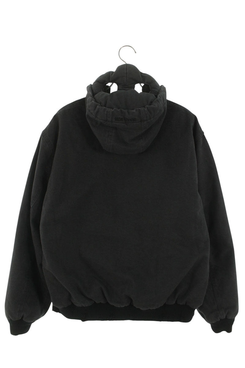 Troubled Waters Distressed Hooded Gas Mask Jacket Size S