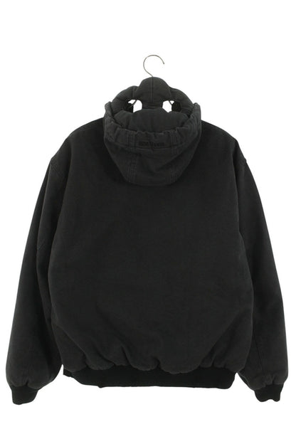 Troubled Waters Distressed Hooded Gas Mask Jacket Size S