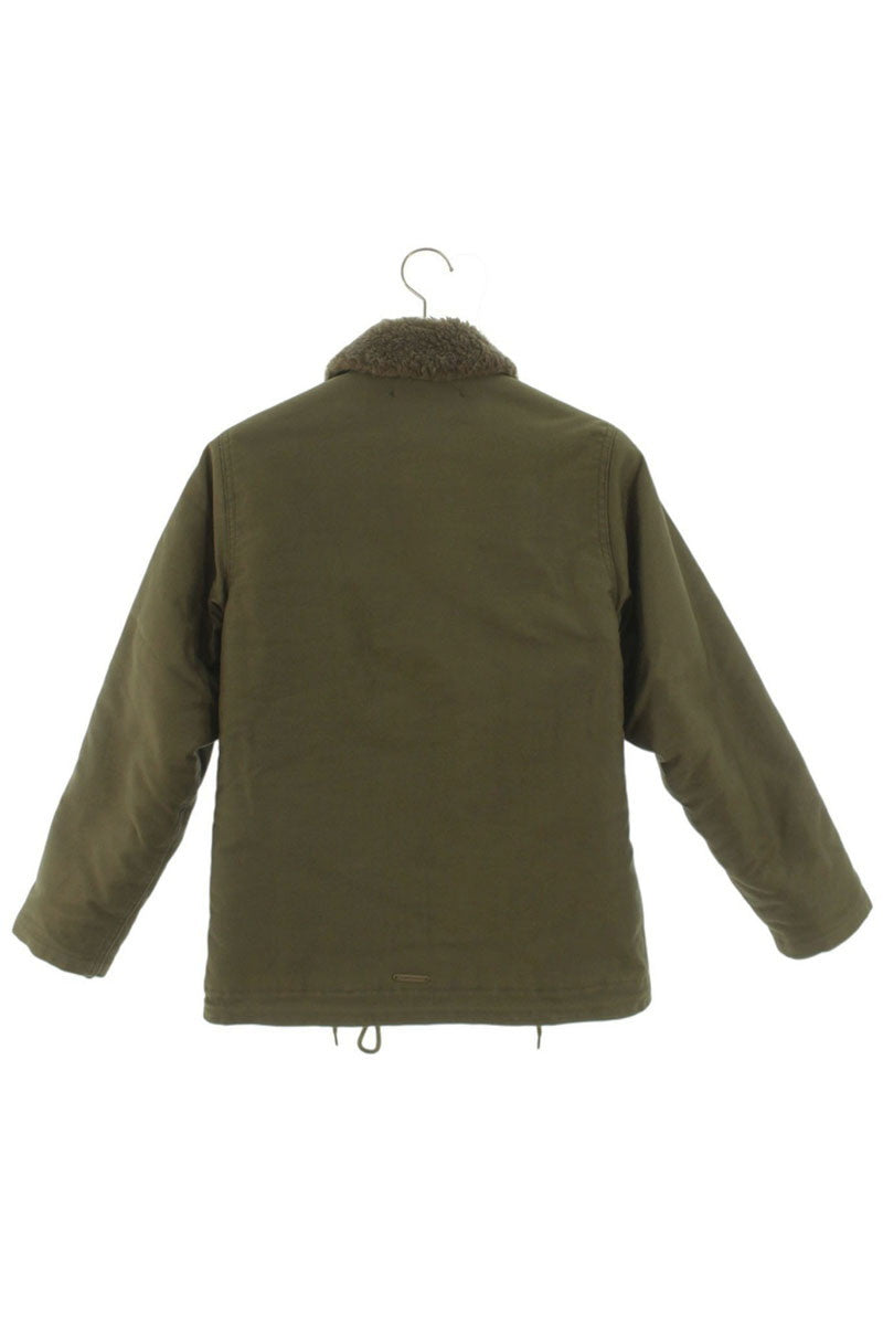 FINDERS KEEPERS Lined Boa Military Blouson Khaki Size S