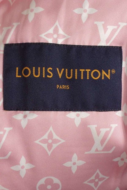 LOUISVUITTON Signature Leather Varsity Blouson Size XL