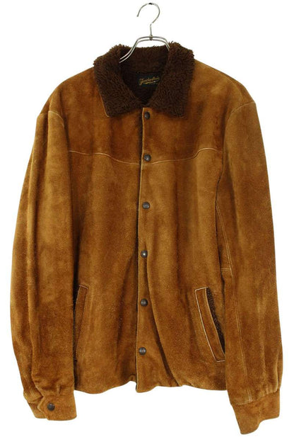 TENDERLOIN Saddle Suede Blouson Brown Size M