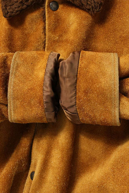 TENDERLOIN Saddle Suede Blouson Brown Size M