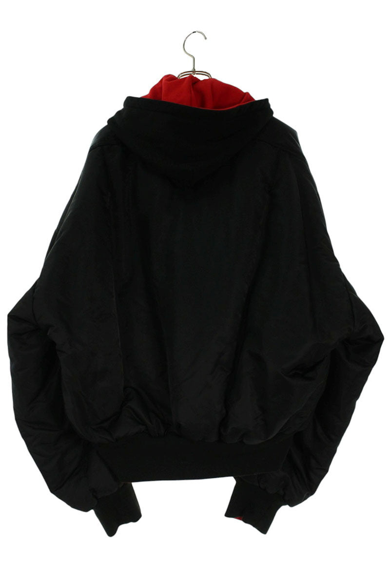 PROJECT G/R Hooded Blouson Black x Red Size 3
