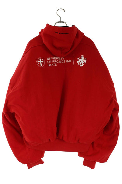 PROJECT G/R Hooded Blouson Black x Red Size 3