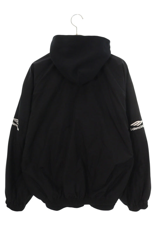 BALENCIAGA 24SS Hood Layered Track Blouson Size XS