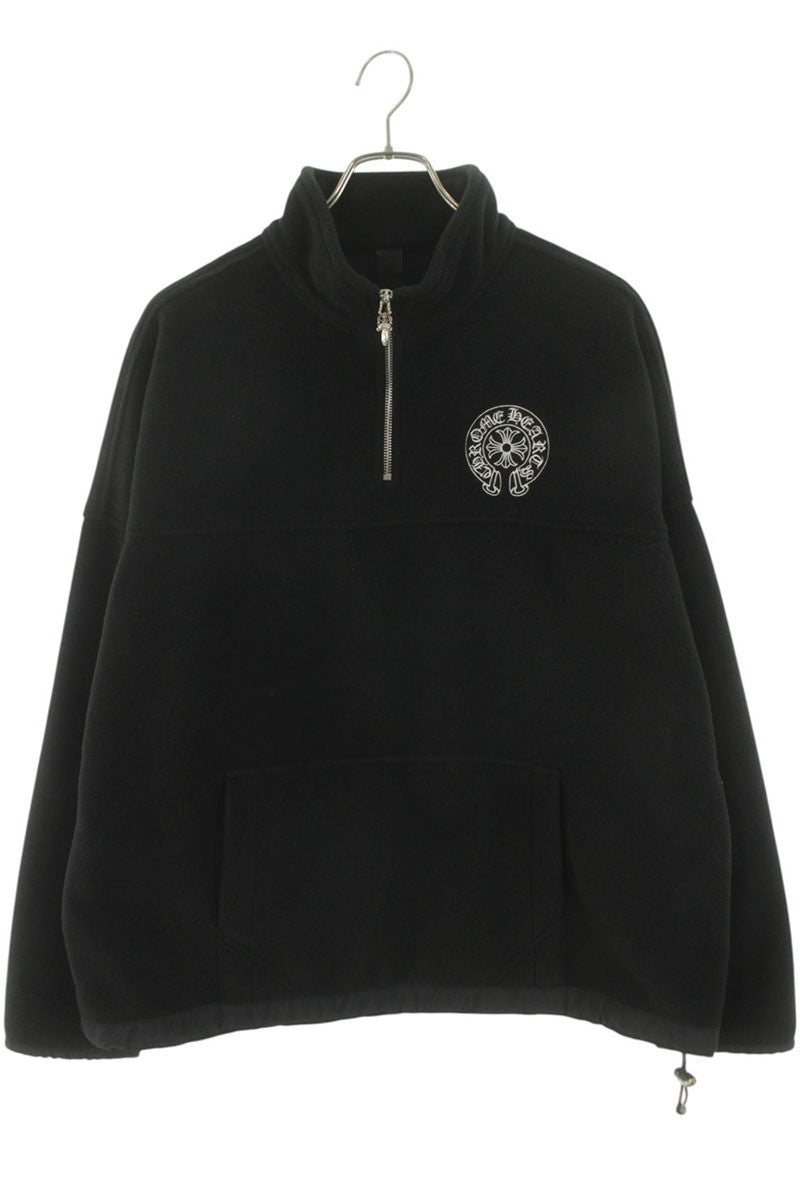 Chrome Hearts YKT Tardy Sweep HLF Zip Fleece Jacket Size L