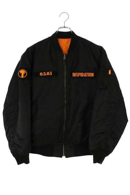 INSPIRATION Reversible MA-1 Blouson Back Logo Multi Size M
